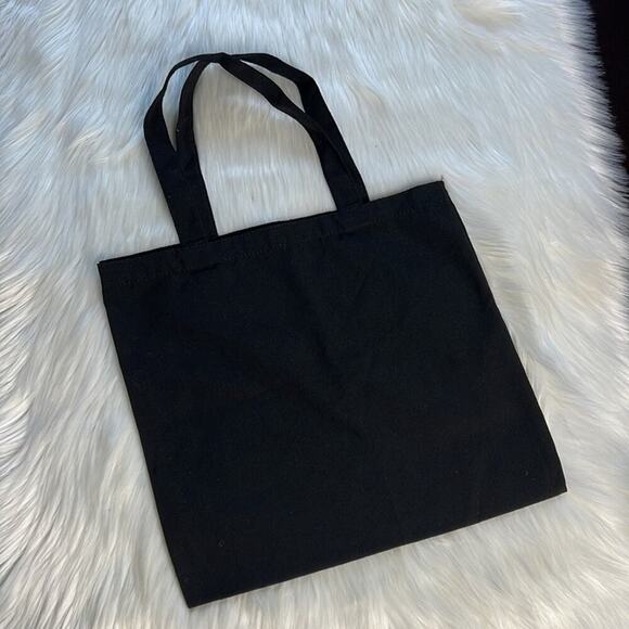 Reformation Black Logo Tote Bag - Picture 3 of 4